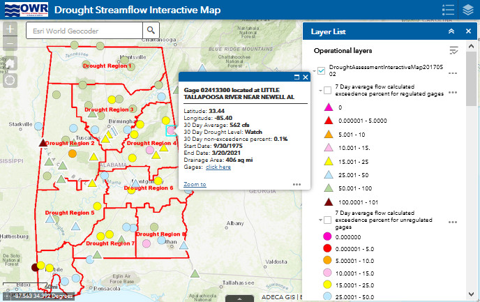 Image link to GIS Drought Data Portal